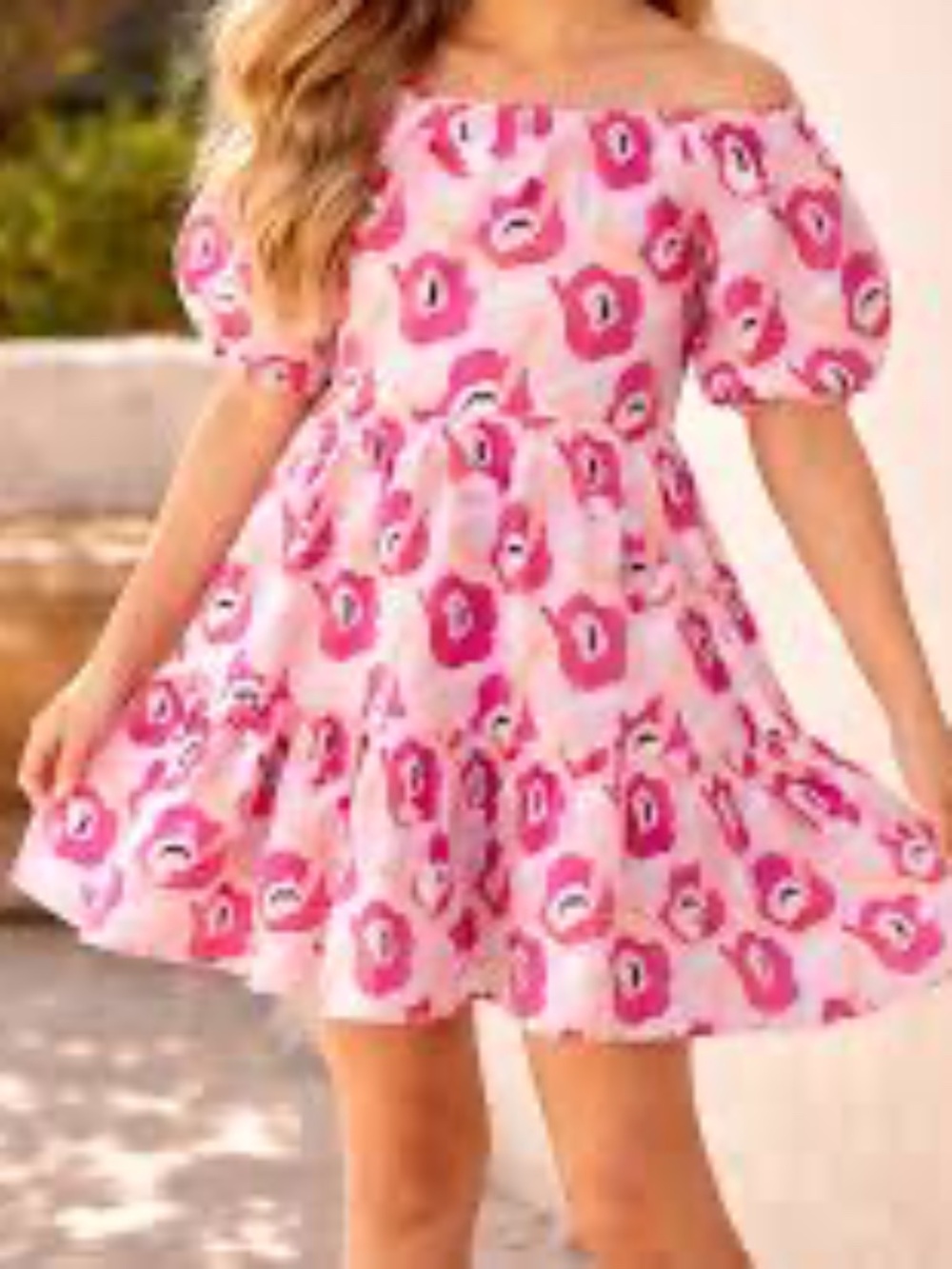 NWT Zara 7 Girl’s Floral Tiered Dress